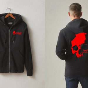 OUTLAND Skull Hoodie