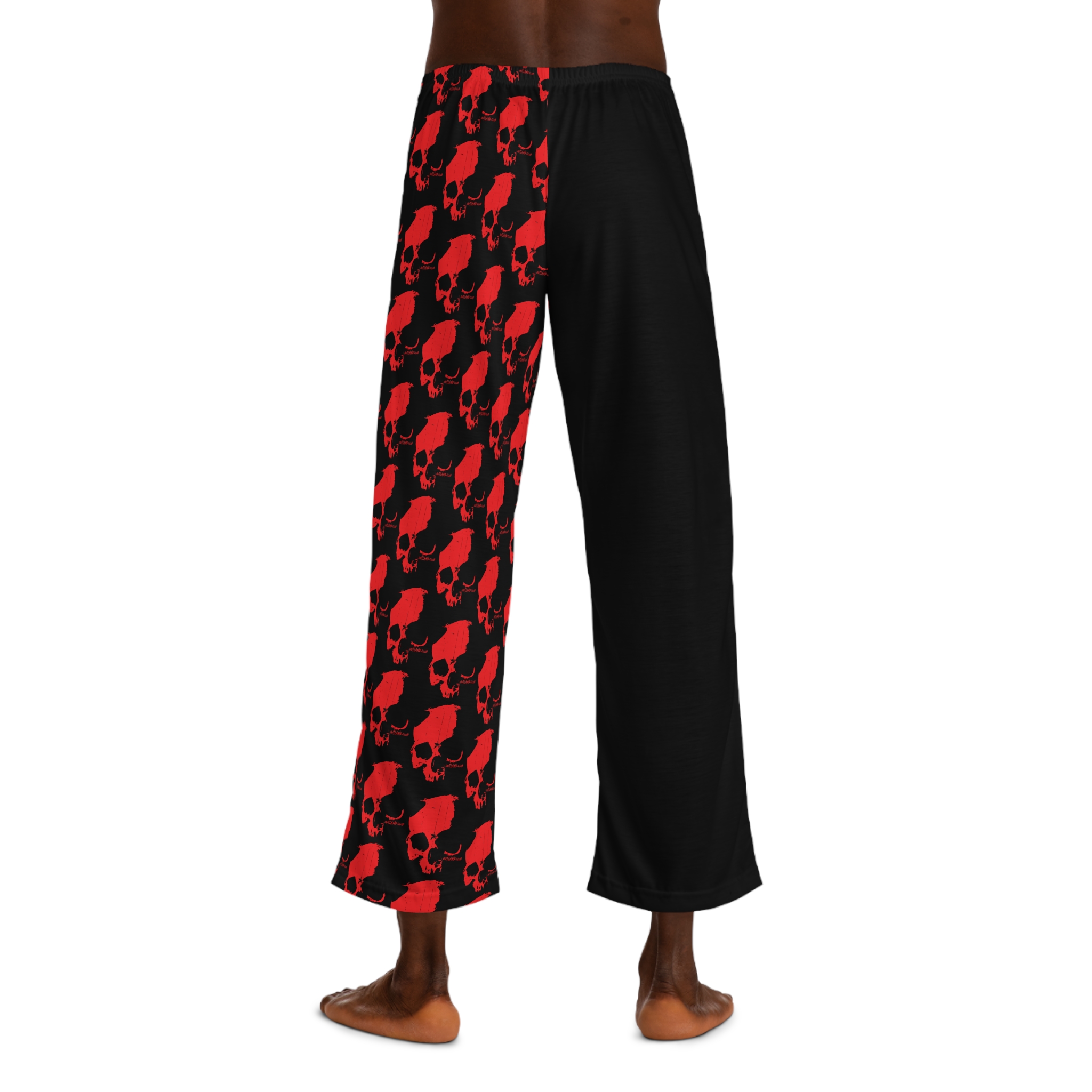 Skull Pattern Lounge Pants - Image 4