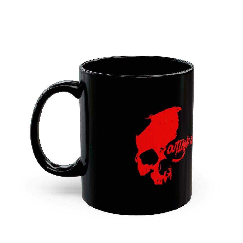 Black Mug – OUTLAND Red Skull Coffee Cup