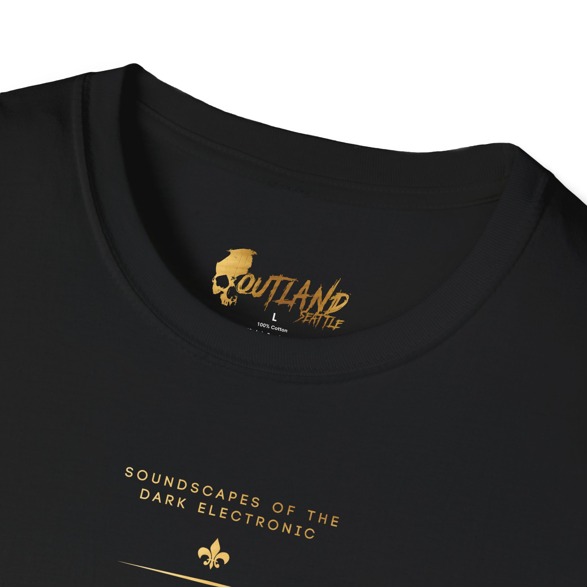 OUTLAND Slay Society T-Shirt Gold Geometric - Image 5