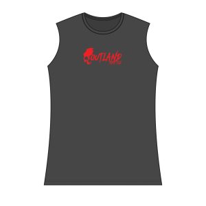Outland Skull Logo Tank Top Graphic Muscle Tee