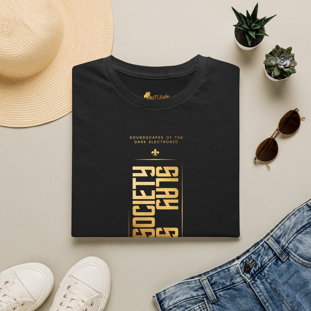 OUTLAND Slay Society T-Shirt Gold Geometric