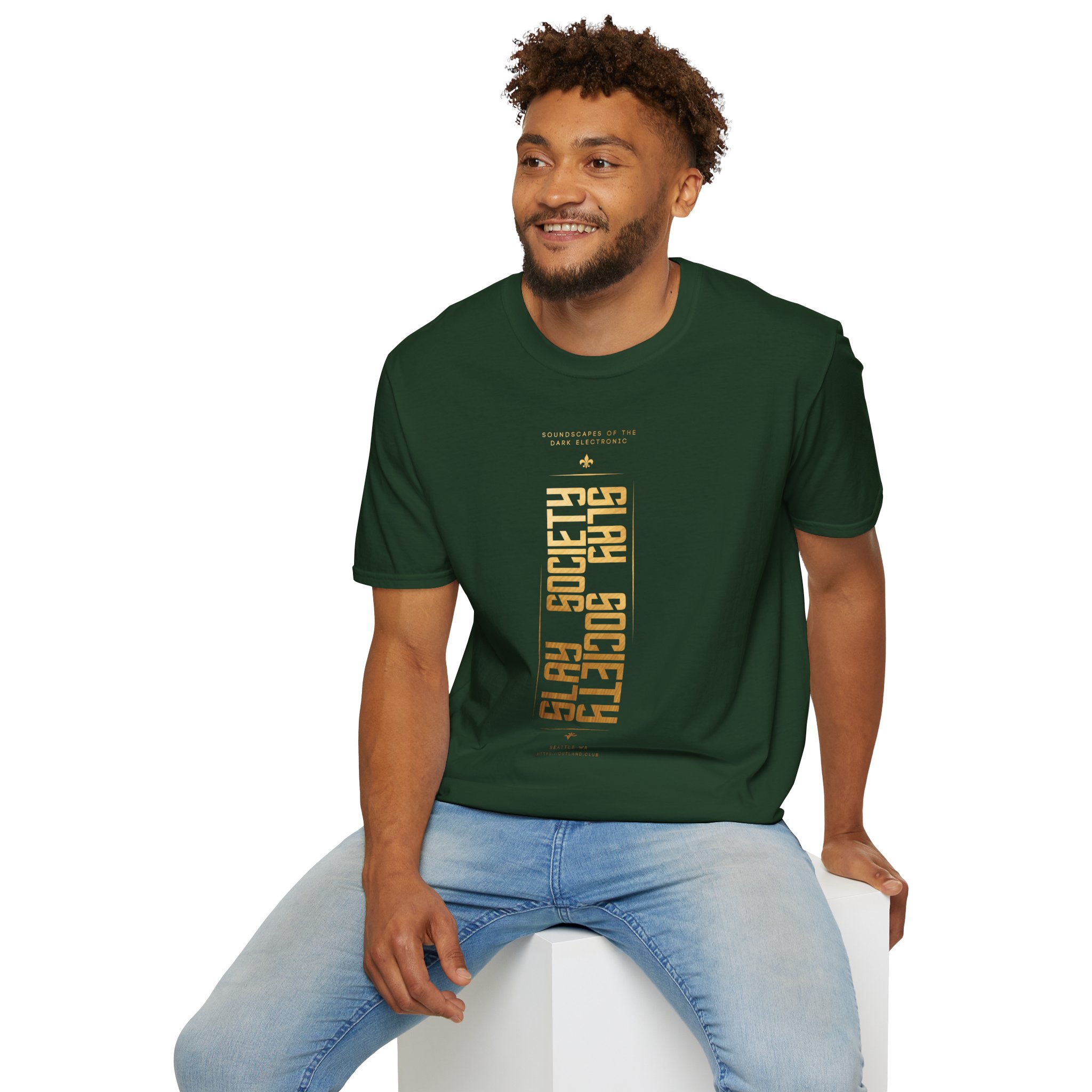OUTLAND Slay Society T-Shirt Gold Geometric - Image 15