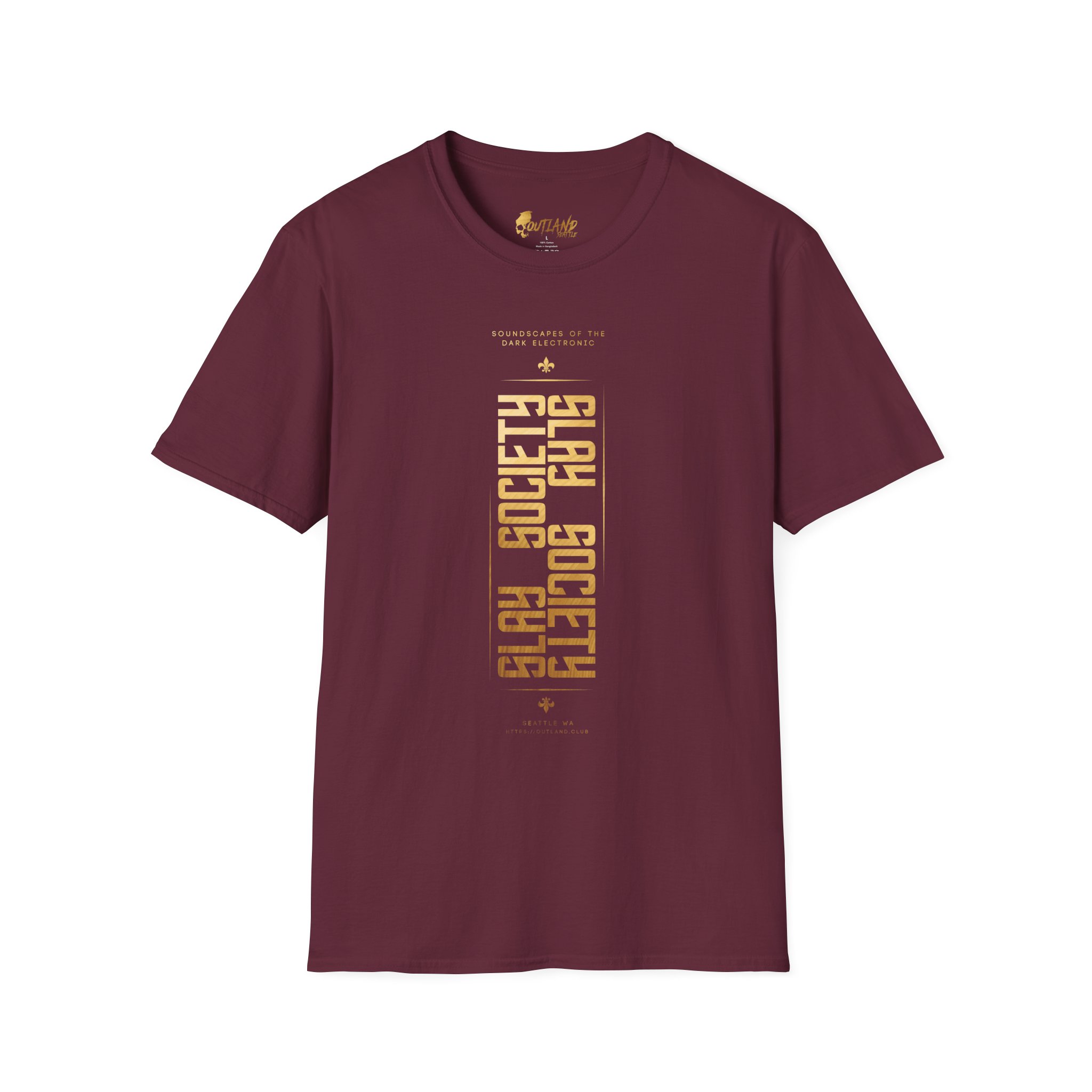 OUTLAND Slay Society T-Shirt Gold Geometric - Image 8