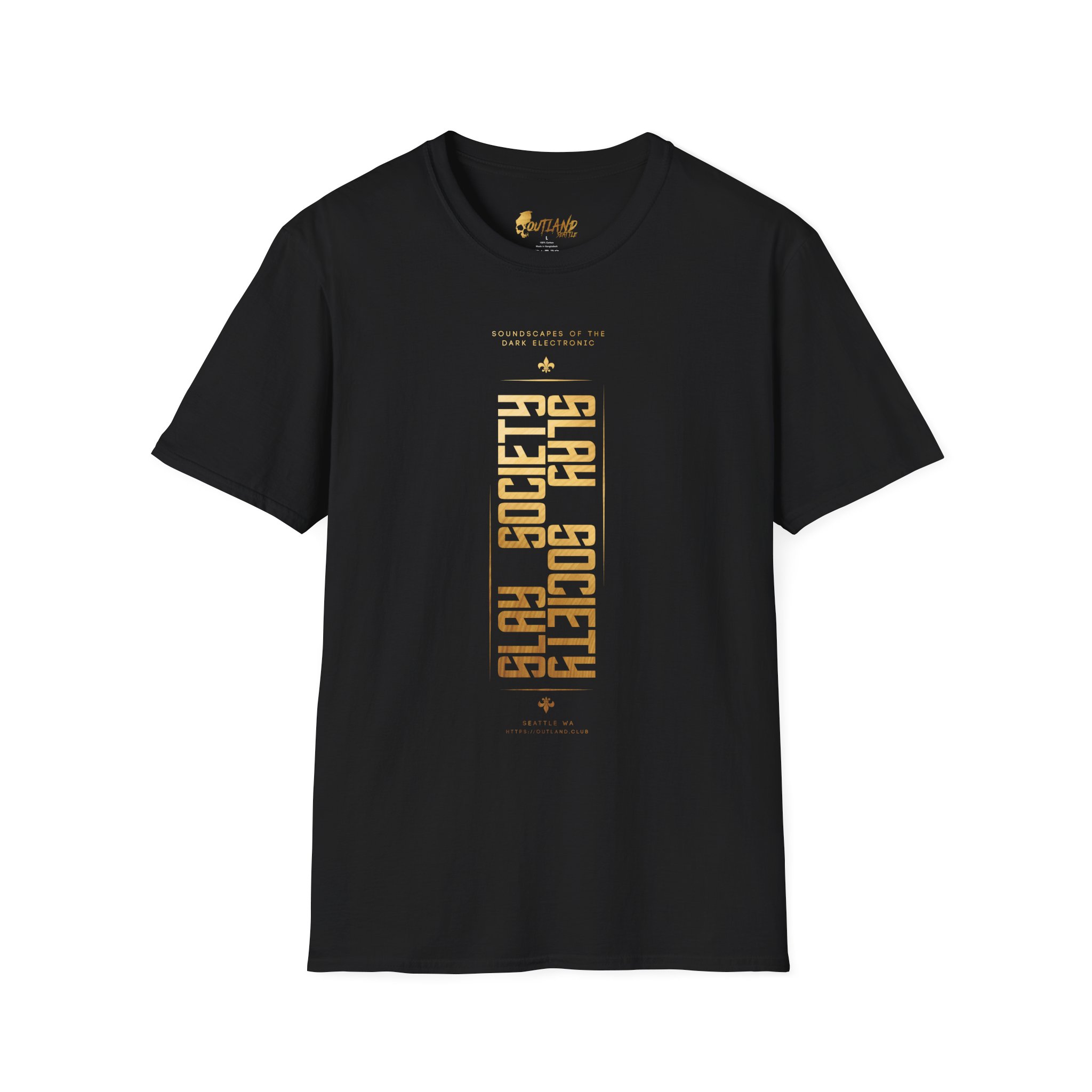 OUTLAND Slay Society T-Shirt Gold Geometric - Image 4