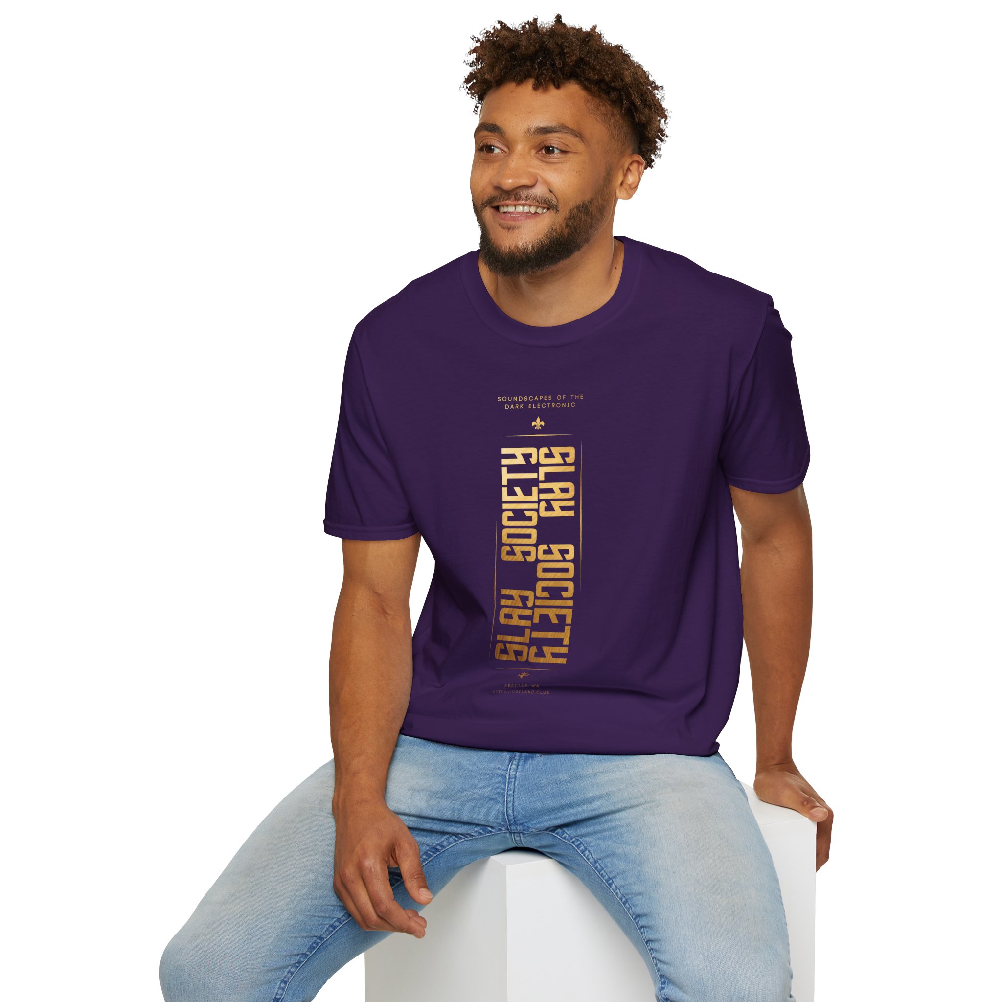 OUTLAND Slay Society T-Shirt Gold Geometric - Image 25